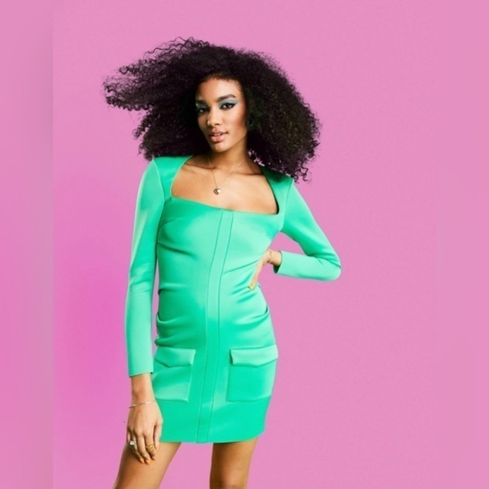 ASOS Green Mini Dress